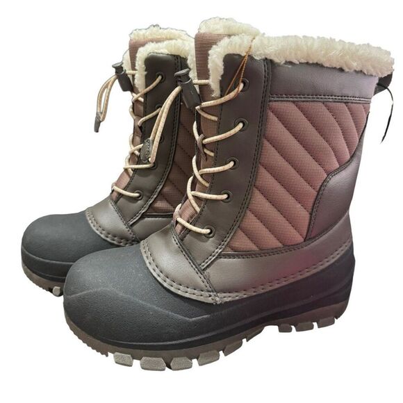 All in Motion Waterproof‎ Girl's Snowboots Size 1 - Picture 1 of 6